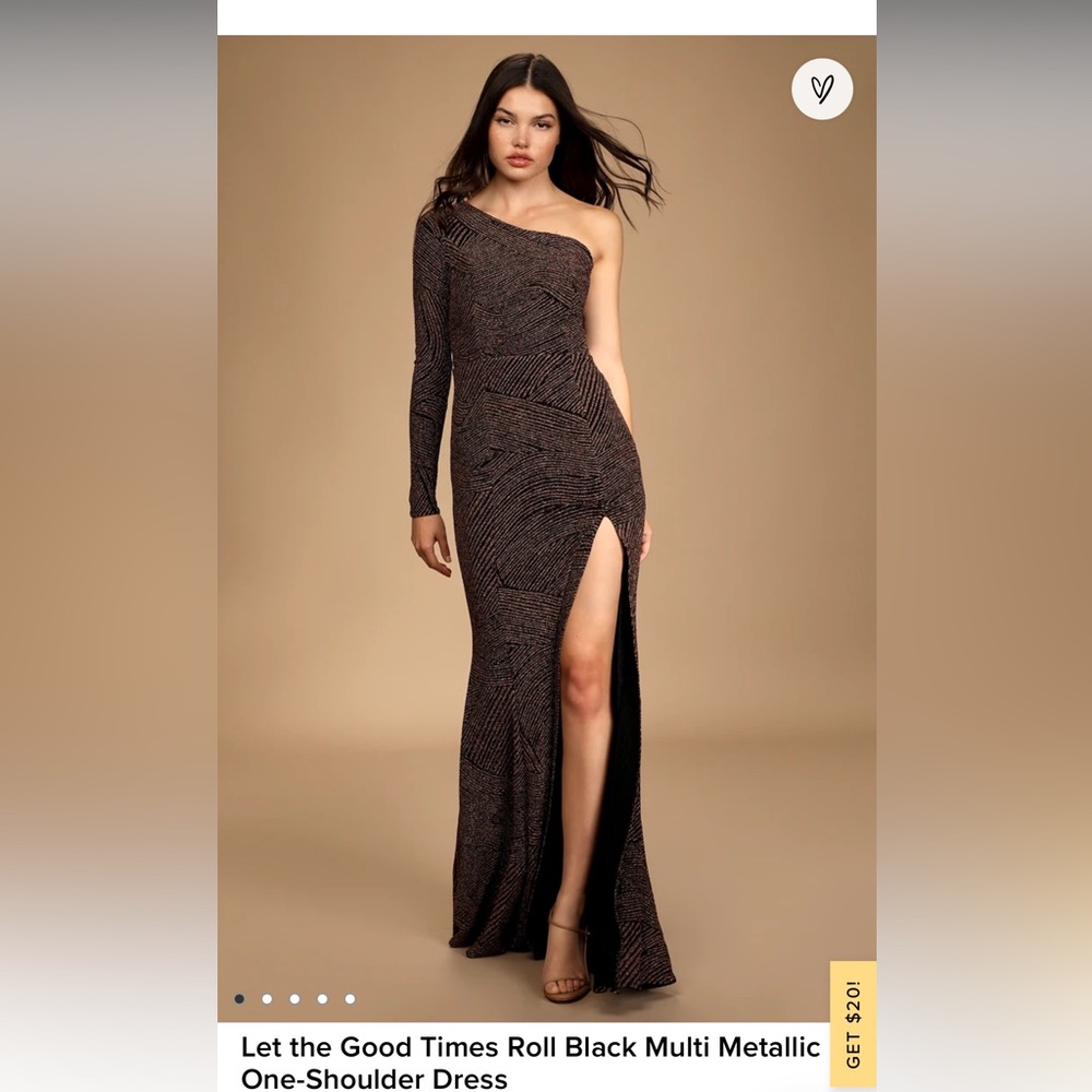 One-Shoulder Gown